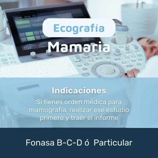 Ecografía Mamaria en Providencia